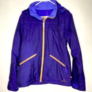 Burton Women’s Theory Snowboard Jacket Royal Blue size Large